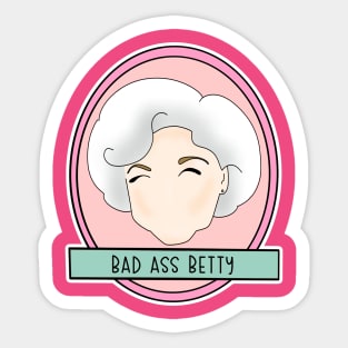 Bad Ass Betty Sticker